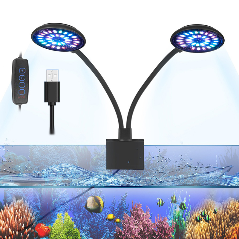Lampa LED do akwarium USB, kli – Aquarium Marine Lights recenzja i cena