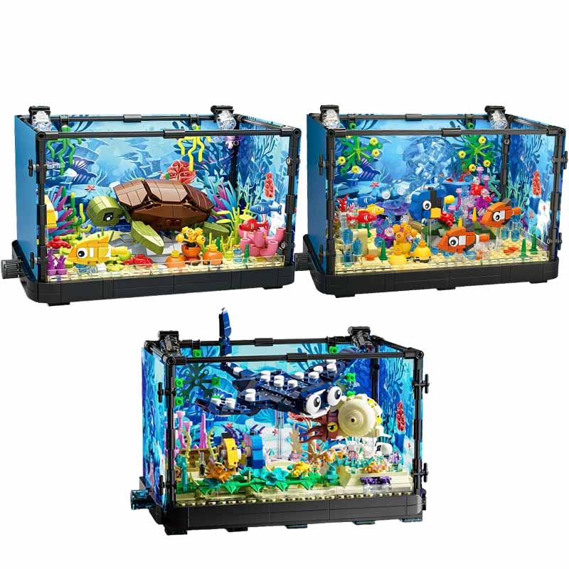 Zestaw klocków do budowy akwar – Marine Aquarium recenzja i cena