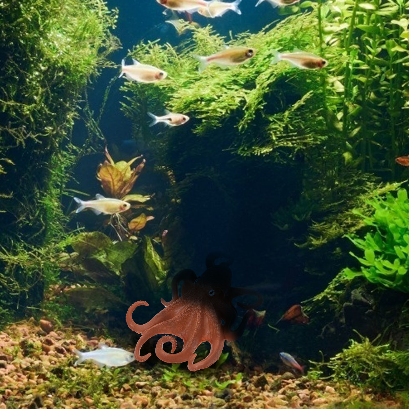 Realistyczna figurka ośmiornic – Marine Aquarium recenzja i cena